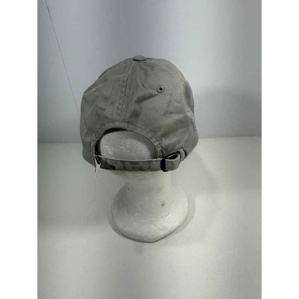 American Needle US Open 2002 NYC Tennis Baseball Cap Hat Grey Adjustable - Picture 6 of 8